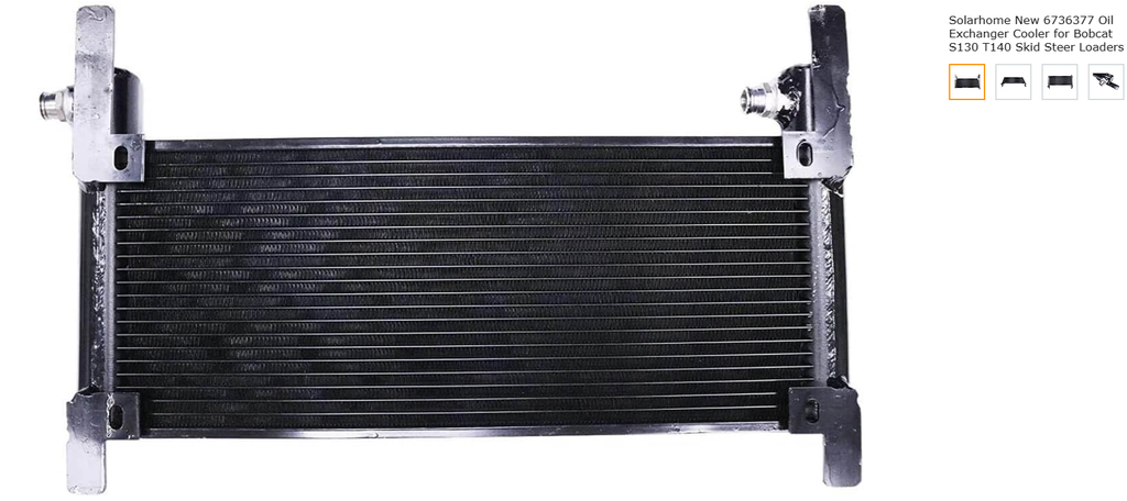 OIL EXCHANGER COOLER