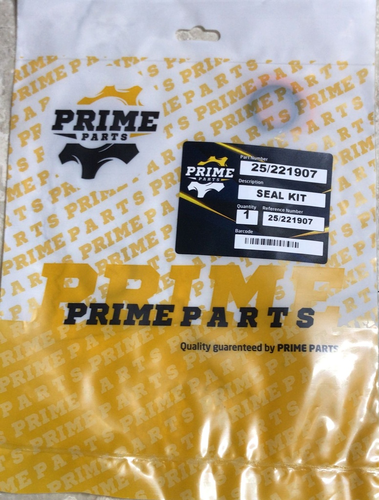 SEAL KIT RELIEF VALVE 