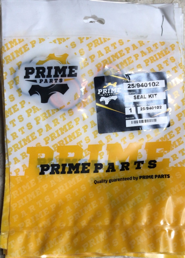 SEAL KIT RELIEF VALVE 