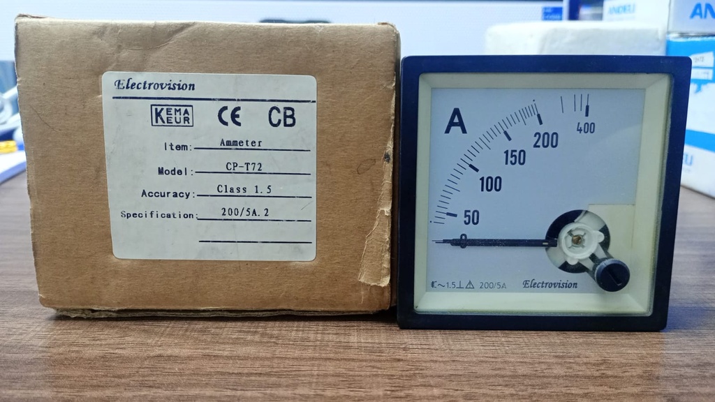 AMPER METER 0-400 AMPS 200/5A.2
