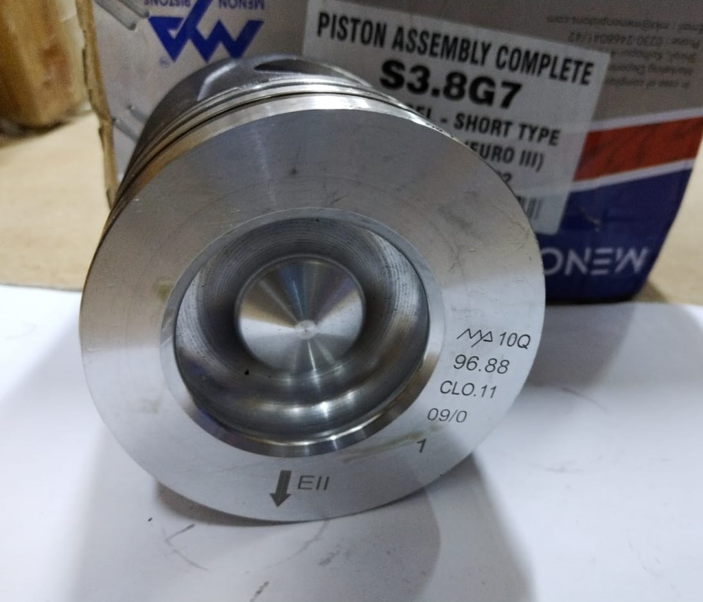 PISTON WITH PIN & LOCK 97MM NEW MODEL