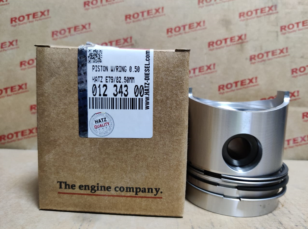 PISTON WITH RING 0.50