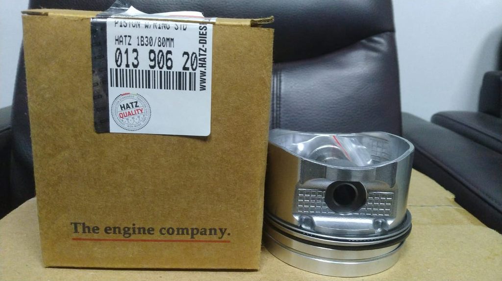 PISTON WITH RING 80MM