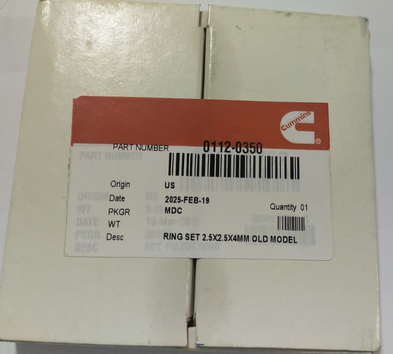 RING SET 2.5X2.5X4MM OLD MODEL