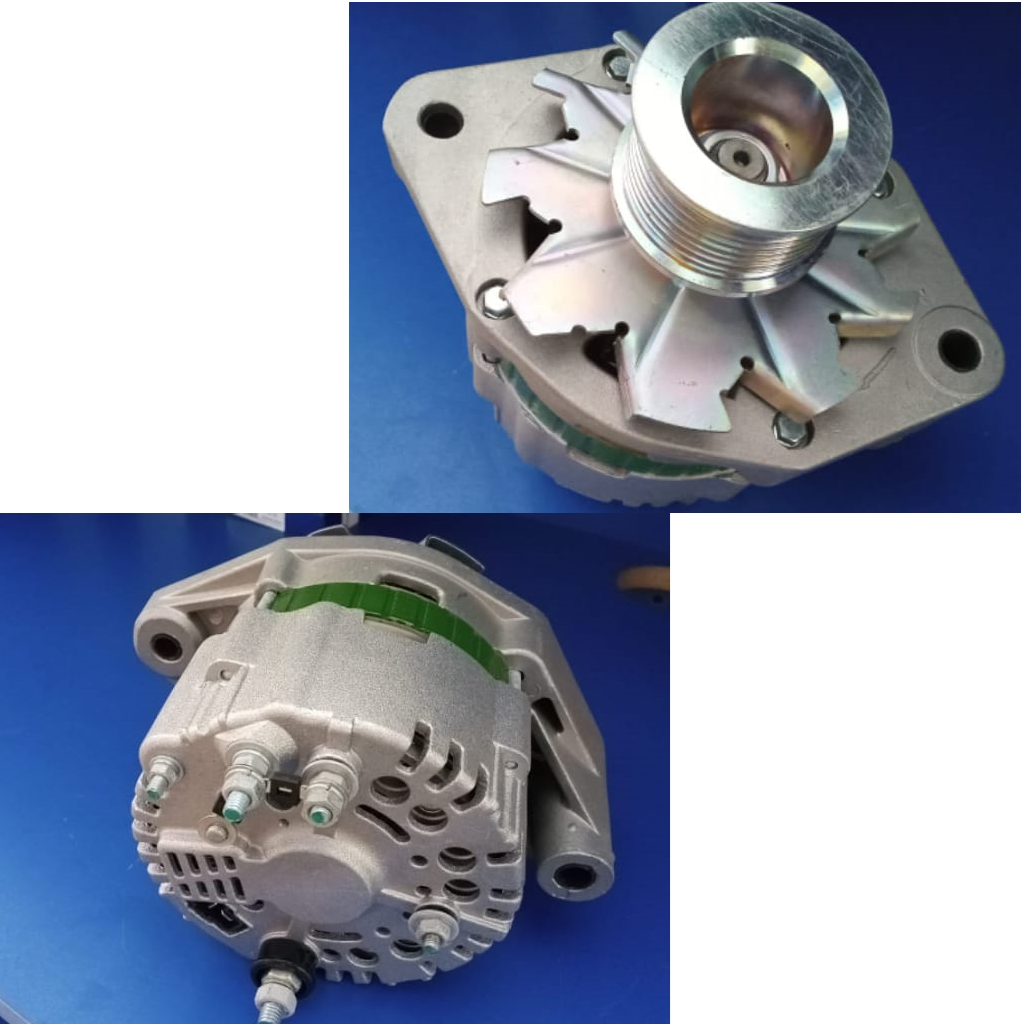 ALTERNATOR 24V 55AMP 8 GROOVE PULLY