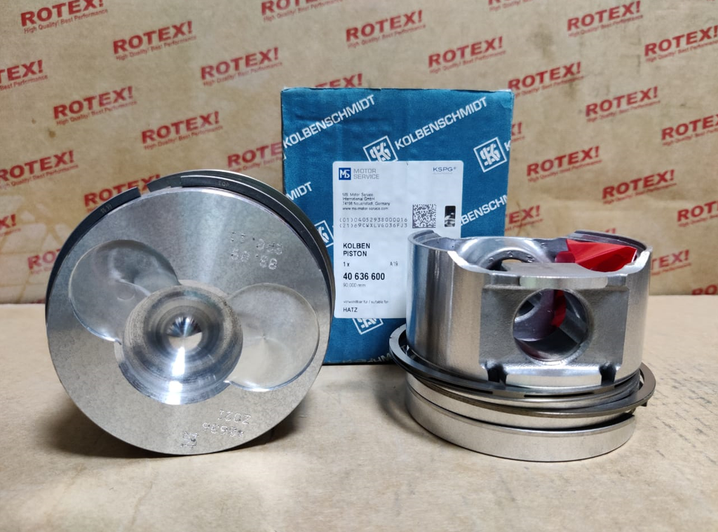 PISTON WITH RING STD 90MM