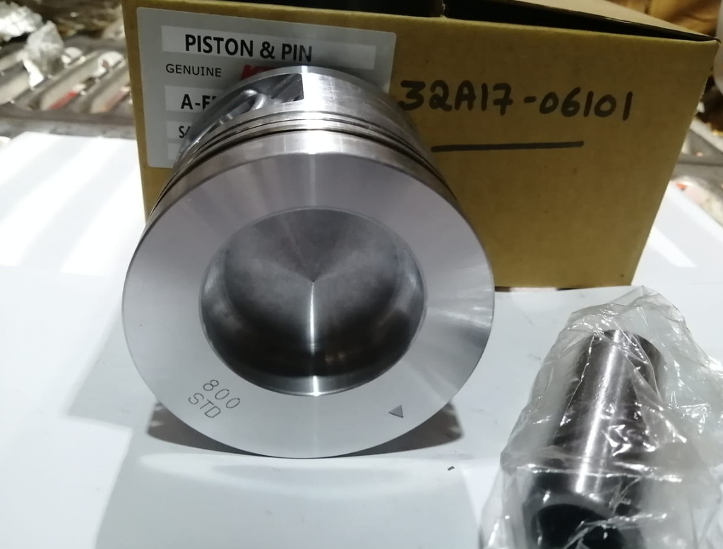 PISTON WITH PIN LOCK