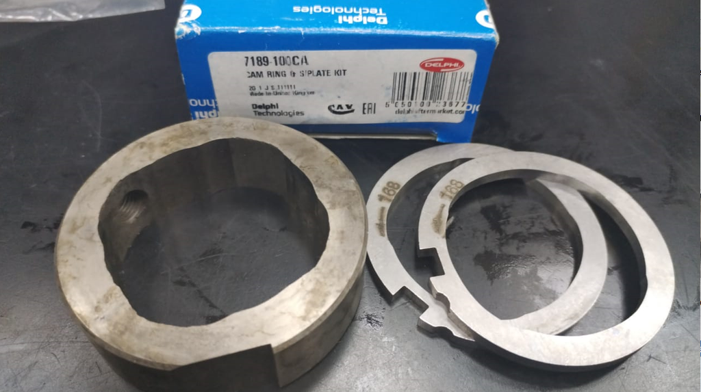 CAM RING AND SCROLL PLATE