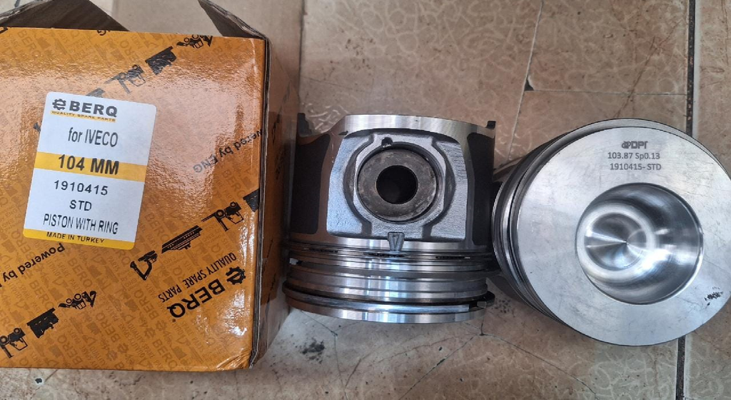 PISTON WITH RING STD 104MM