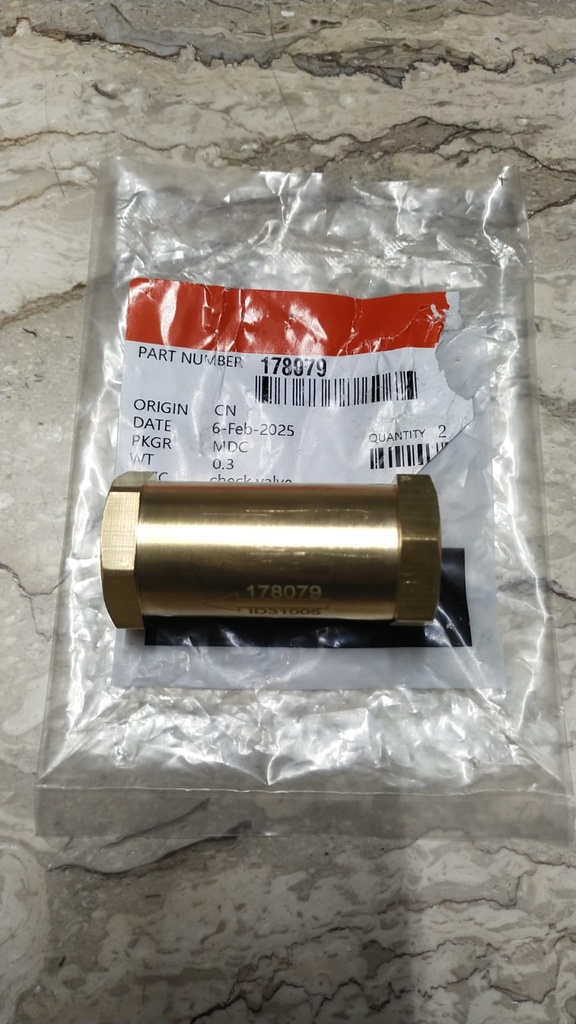 FUEL CHECK VALVE