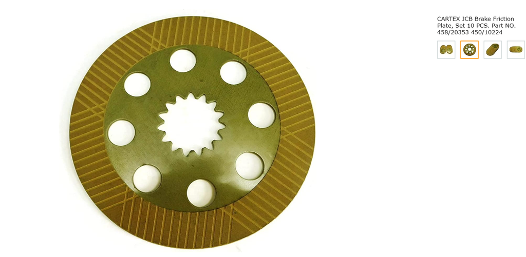 BRAKE FRICTION PLATE