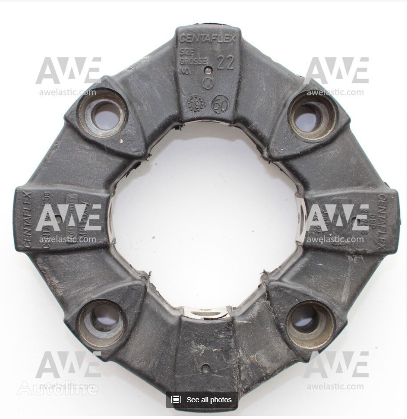 COUPLING CENTAFLEX 140 (205X105MM)