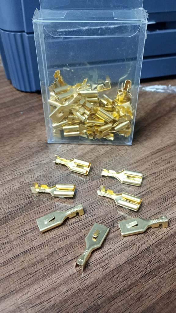 WIRE CLIP BRASS 