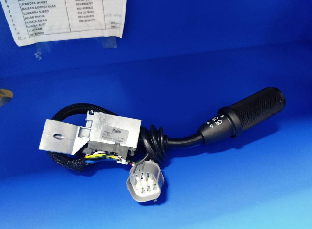 SWITCH COLUME LIGHT WIPER RIGHT HAND HAN