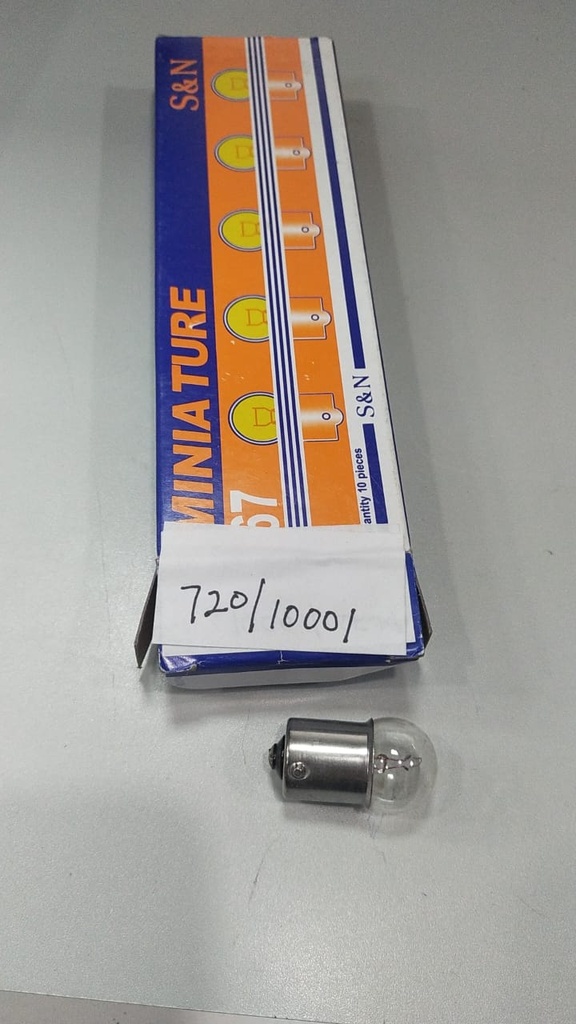 BULB SINGLE 12V