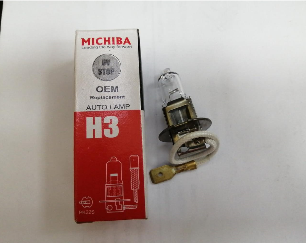 BULB 12V WITH WIRE H3