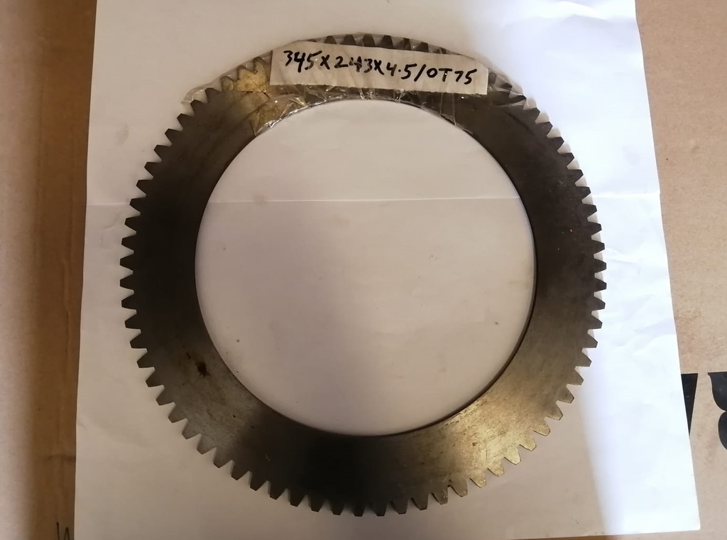 BREAK PLATE 345X243X4.5/OT75 