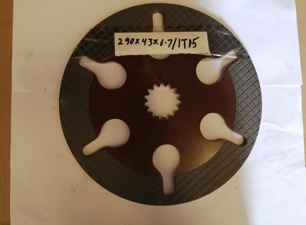 BREAK PLATE 290X43X6.7/IT15  