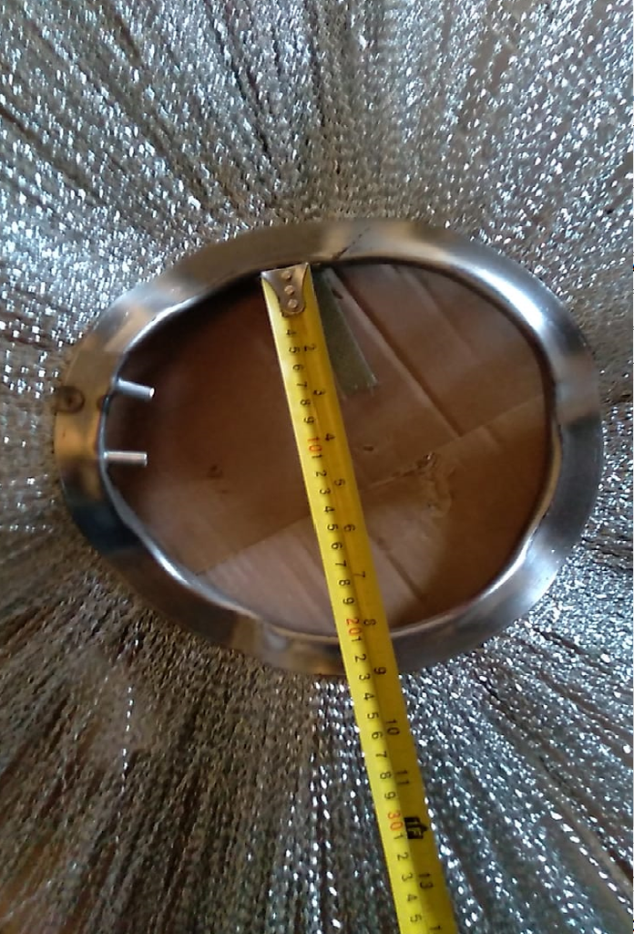 BRUSH STEEL TYPE 8.1 INCH