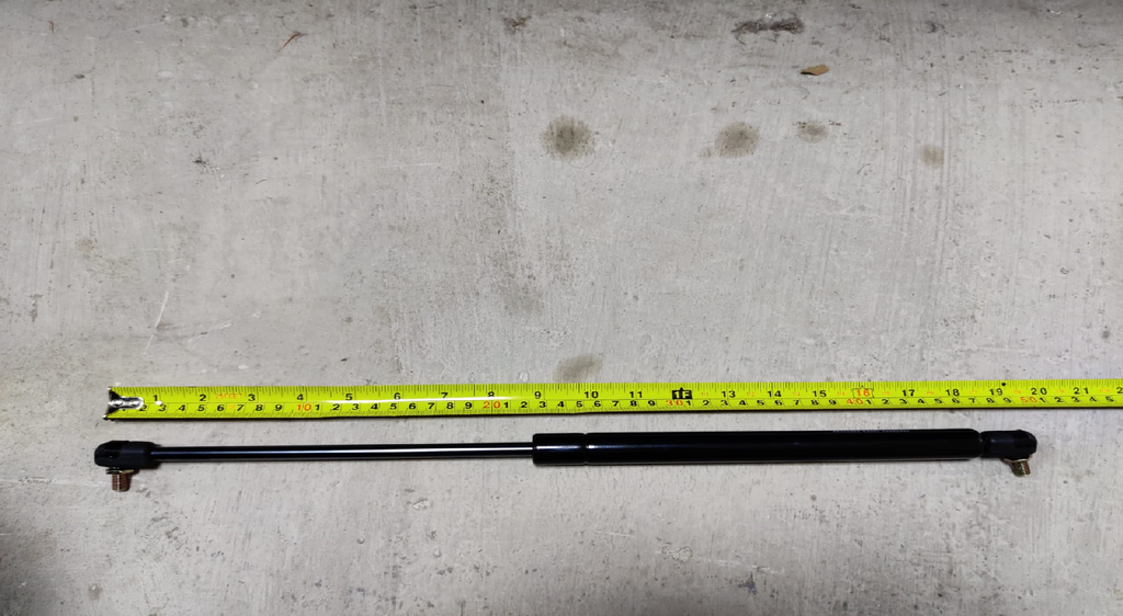 WINDOW REAR STRUT AIR
