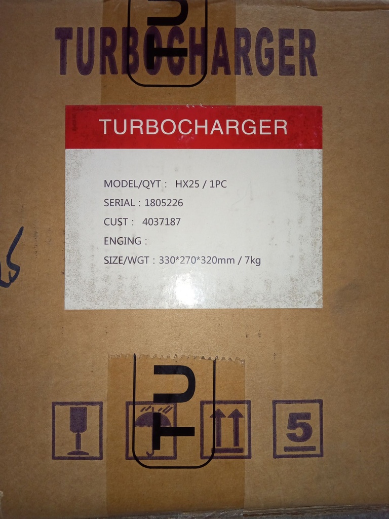 TURBOCHARGER HX25