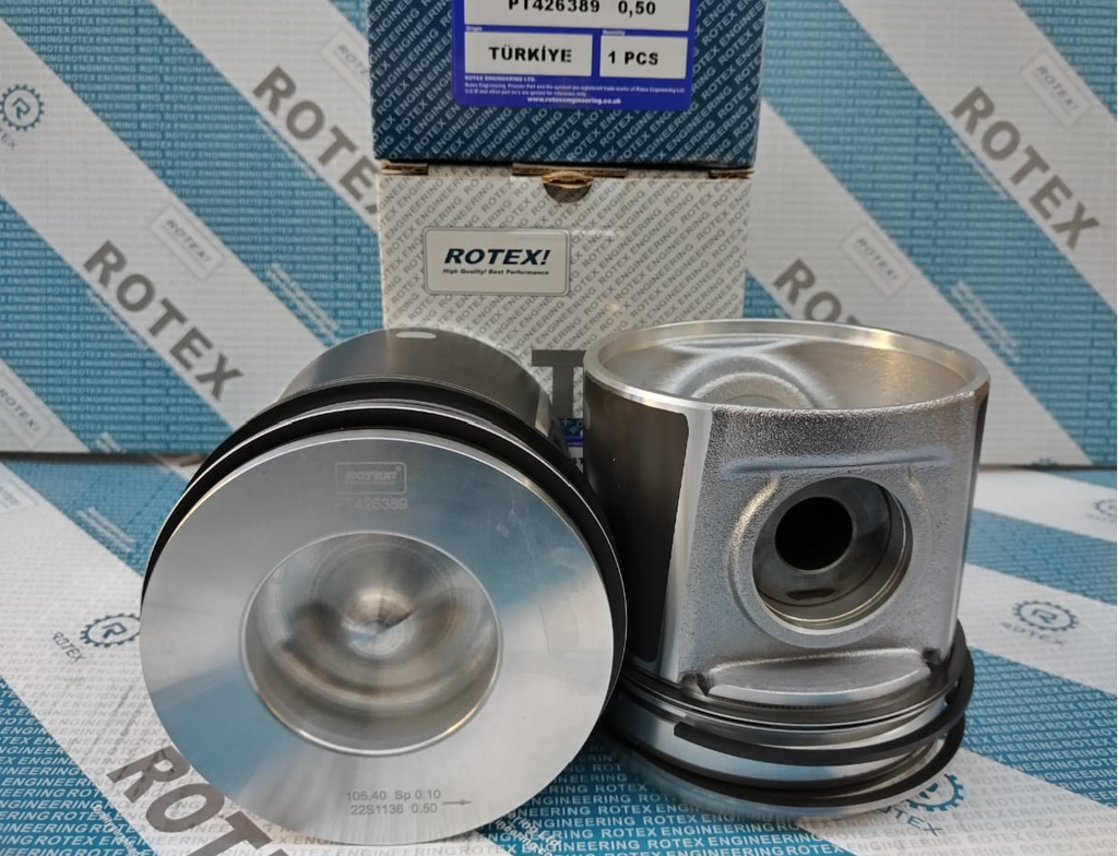 PISTON WITH RING U/S 0.50      