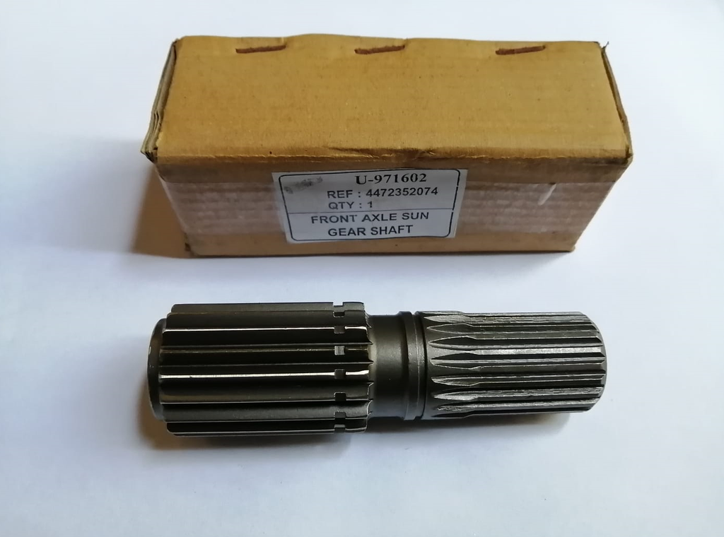 FRONT AXLE SUN GEAR SHAFT