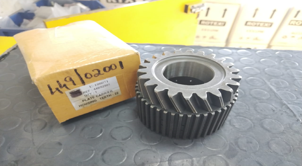 HOUSING GEAR-22T & PLATE SUPPORT