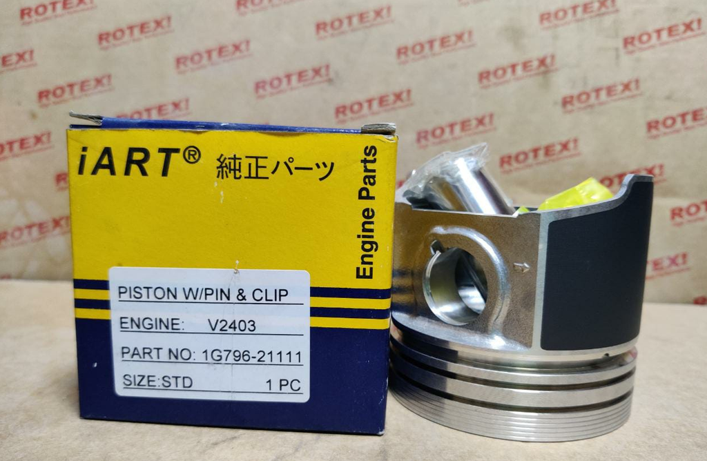 PISTON WITH PIN LOCK