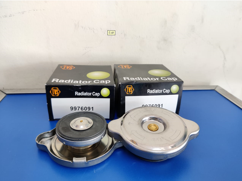 RADIATOR CAP GOLD PLATING