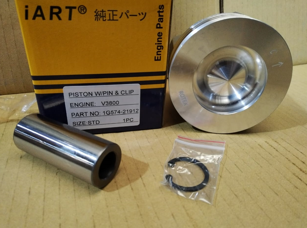 PISTON WITH PIN LOCK