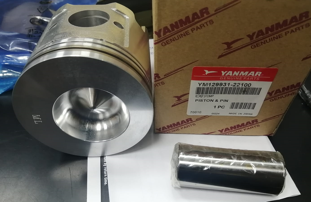 PISTON WITH PIN AND LOCK