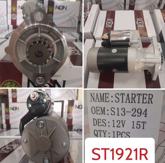 STARTER MOTOR 12V 15T