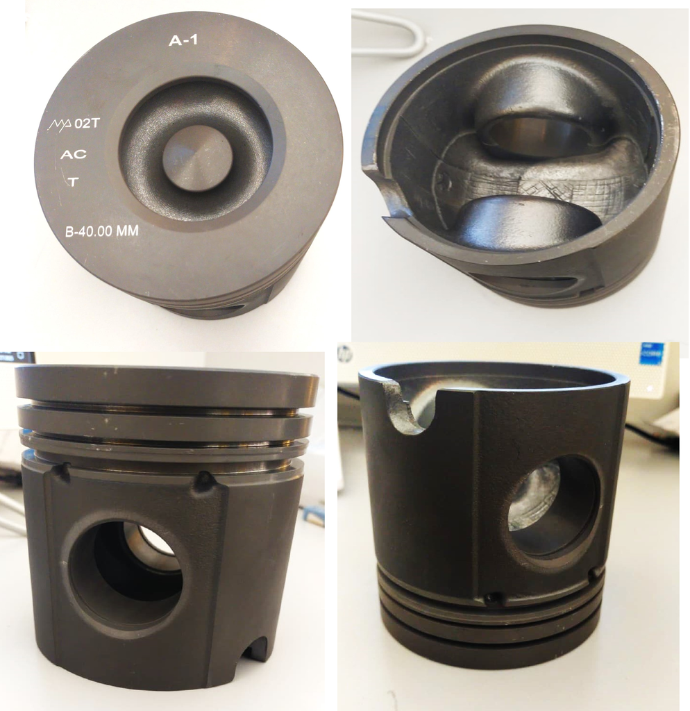 PISTON WITH PIN & LOCK 40MM PIN SIZE