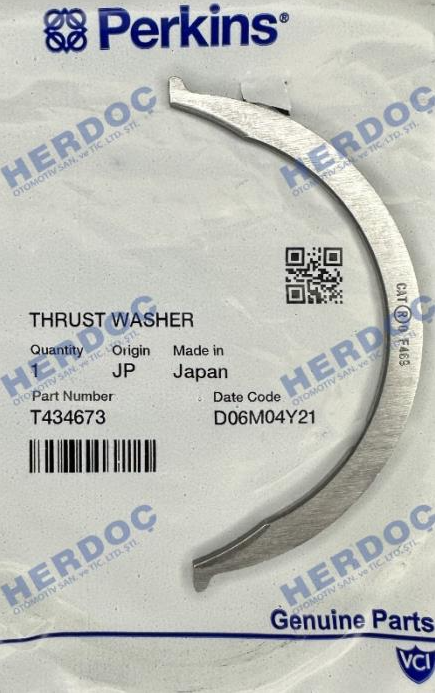 THRUST WASHER STD NEW MODEL