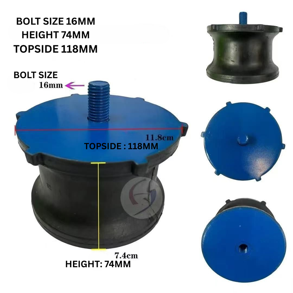MOUNTING ONE SIDE BOLT 118X74X16