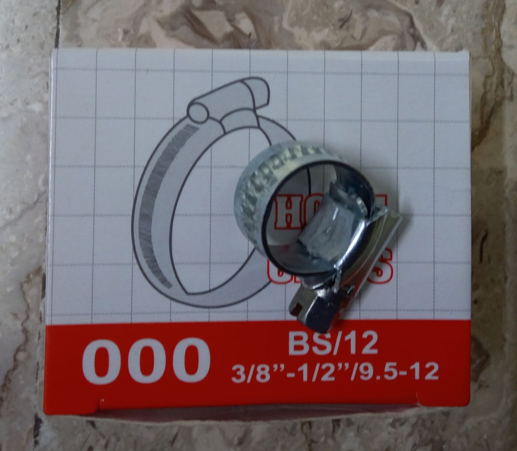 HOSE CLIP 3/8-1/2