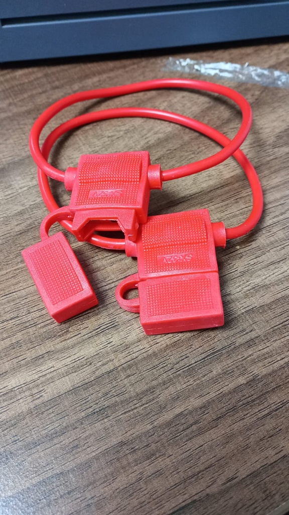 MINI FUSE HOLDER BLACK (RUBBER ROUND)