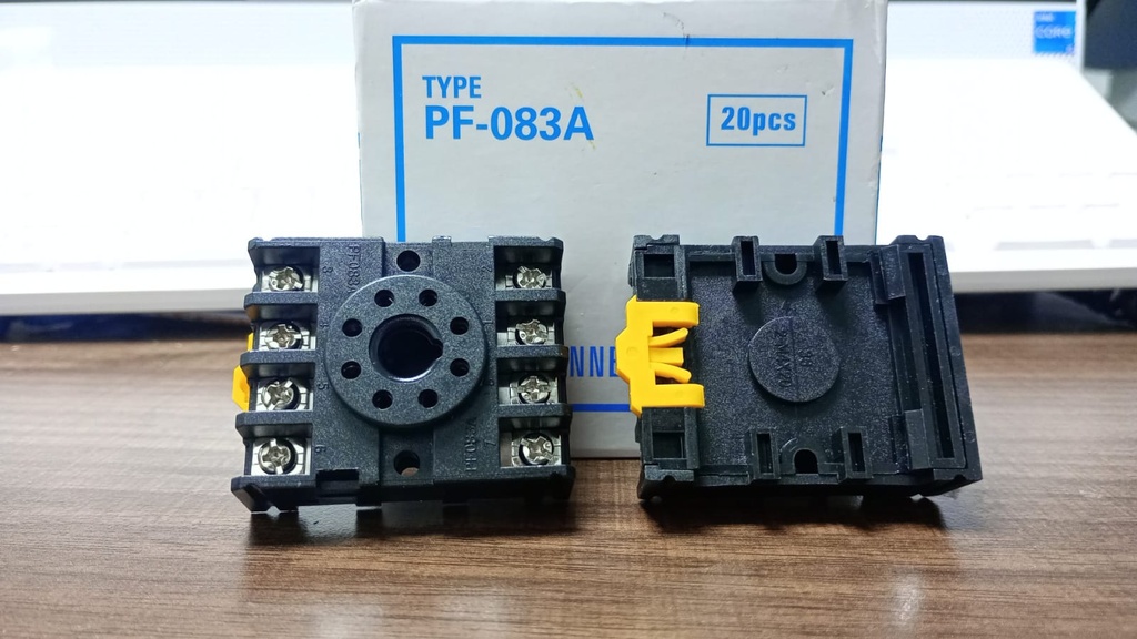 8 PIN RELAY BASE ROUND TYPE