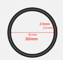 [2.5X30] O RING