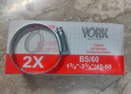 [2X] HOSE CLIP 45-60MM