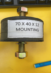 [70X40X12 2B] MOUNTING TWO SIDE BOLT 12MM
