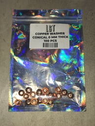[WASHER CONICAL 0 MM] COPPER WASHER CONICAL 0MM THICK