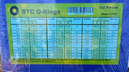 [ORING BOX 363PCS BLUE] ORING BOX 363PCS BLUE TYPE B