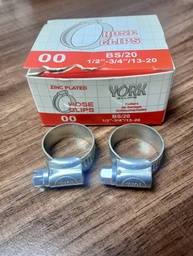 [Y00X/13-20] HOSE CLIP 1/2-3/4