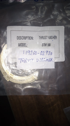 [PN119260-02930] THRUST WASHER SET